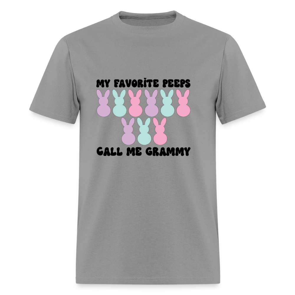 My Favorite Peeps Call Me Grammy T-Shirt | GILDAN 5000 - rock