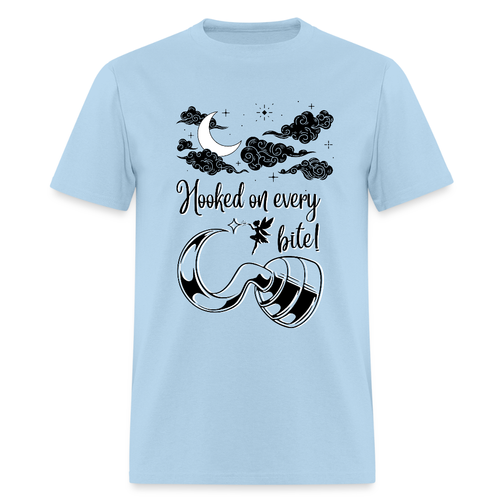 Tink Hooked on every bite! Classic T-Shirt - powder blue