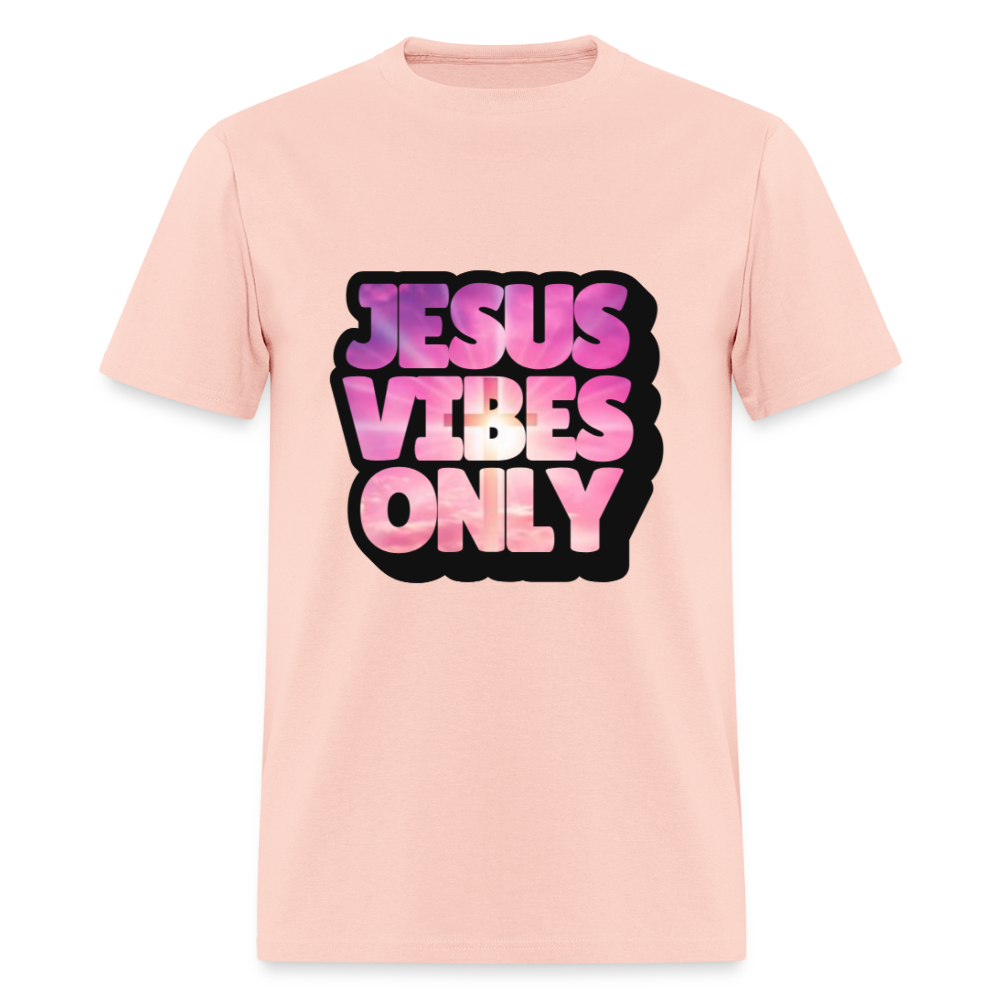 Jesus Vibes Only PINK & PURPLE Unisex Classic T-Shirt - blush pink 