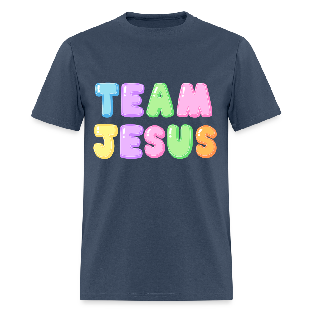 Team Jesus T-Shirt | GILDAN 5000 -  blue dusk