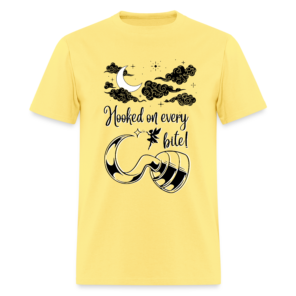 Tink Hooked on every bite! Classic T-Shirt - cornsilk