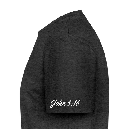 Jesus Gave His Life for Me and You! Premium Adult T-Shirt - heather anthracite