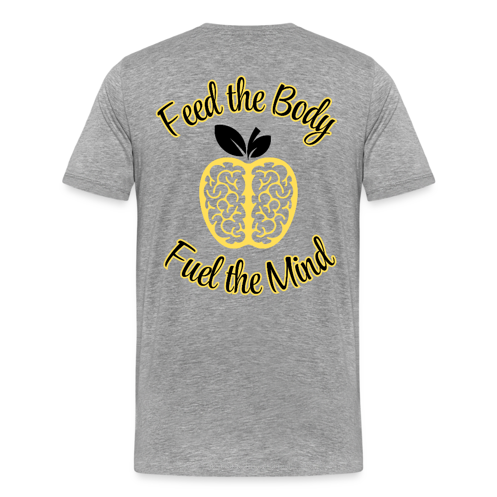 MPISD Brain Food Premium T-Shirt - heather gray
