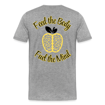 MPISD Brain Food Premium T-Shirt - heather gray