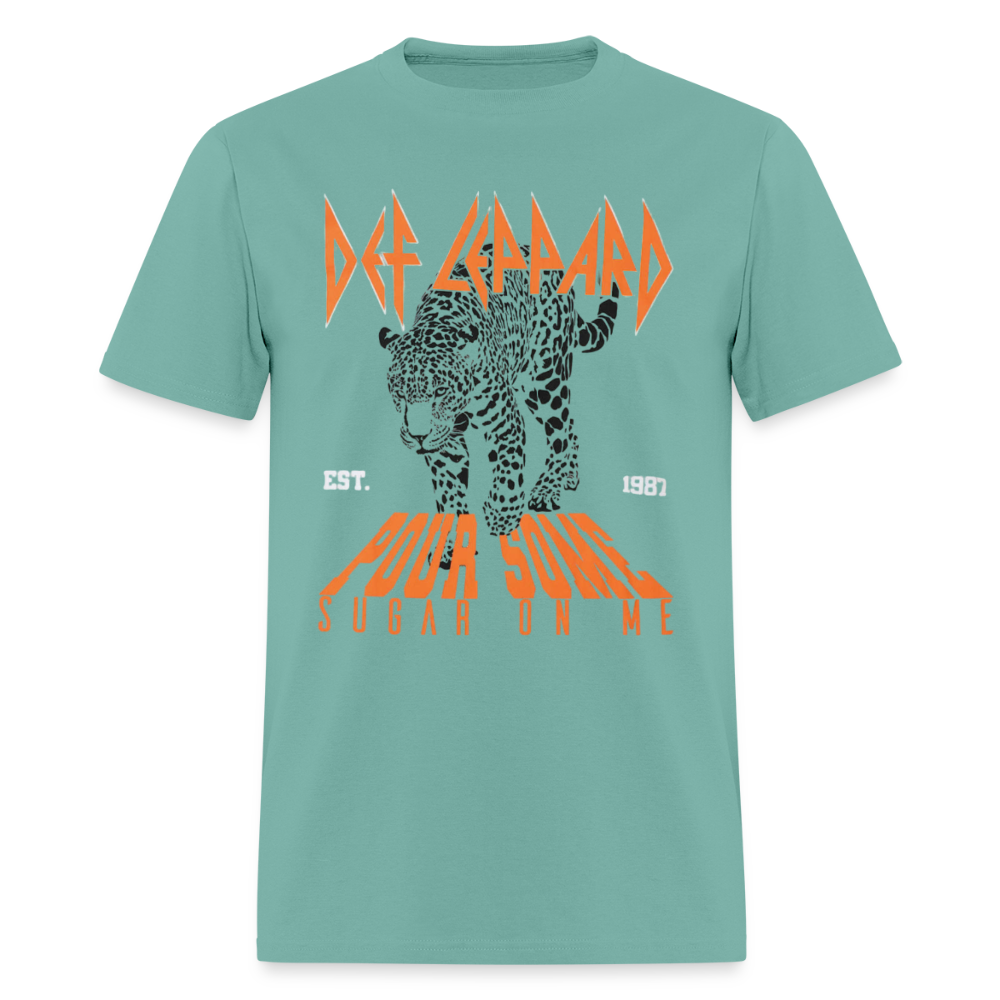 Def- Sugar T-Shirt | GILDAN 5000 - aquatic