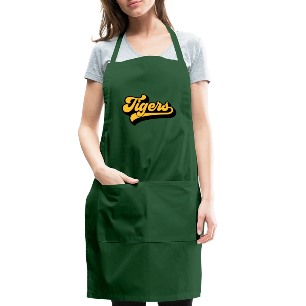 Tigers Adjustable Apron - forest green