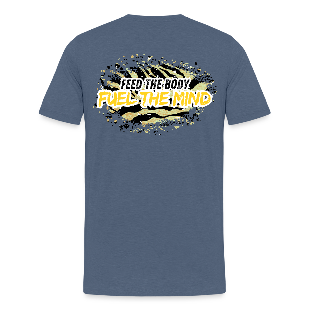 Child Nutrition Logo & Motto Premium T-Shirt - heather blue