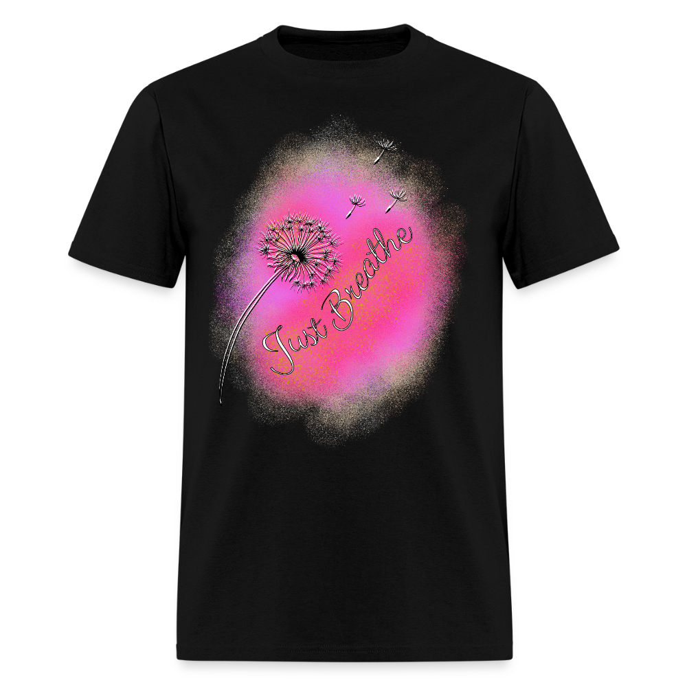 Just Breathe T-Shirt | GILDAN 5000 - black