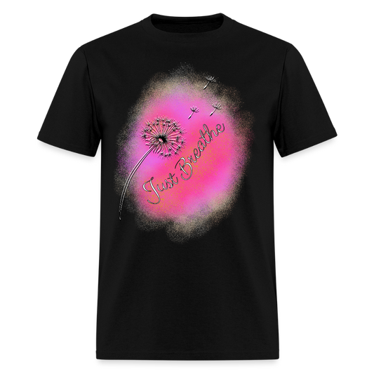 Just Breathe T-Shirt | GILDAN 5000 - black