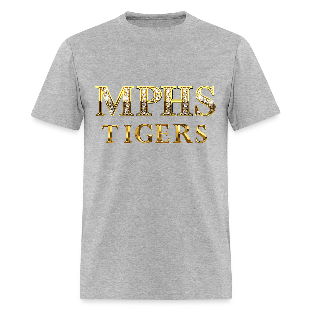 MPHS Gold & Diamond Classic T-Shirt - heather gray