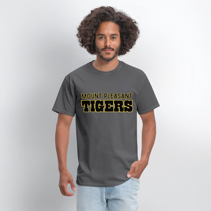 Rock & Roll Cheer T-Shirt | GILDAN 5000 - charcoal