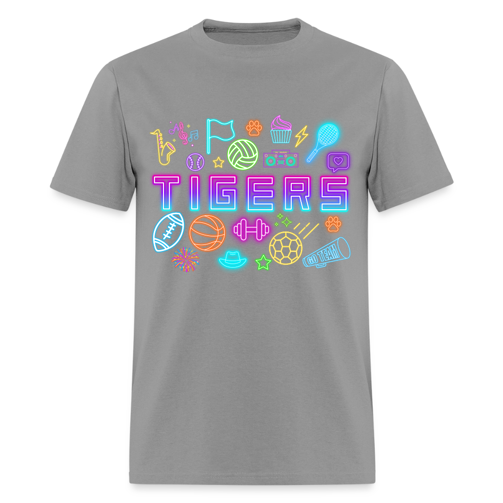Neon Tigers 2 T-Shirt | GILDAN 5000 - rock