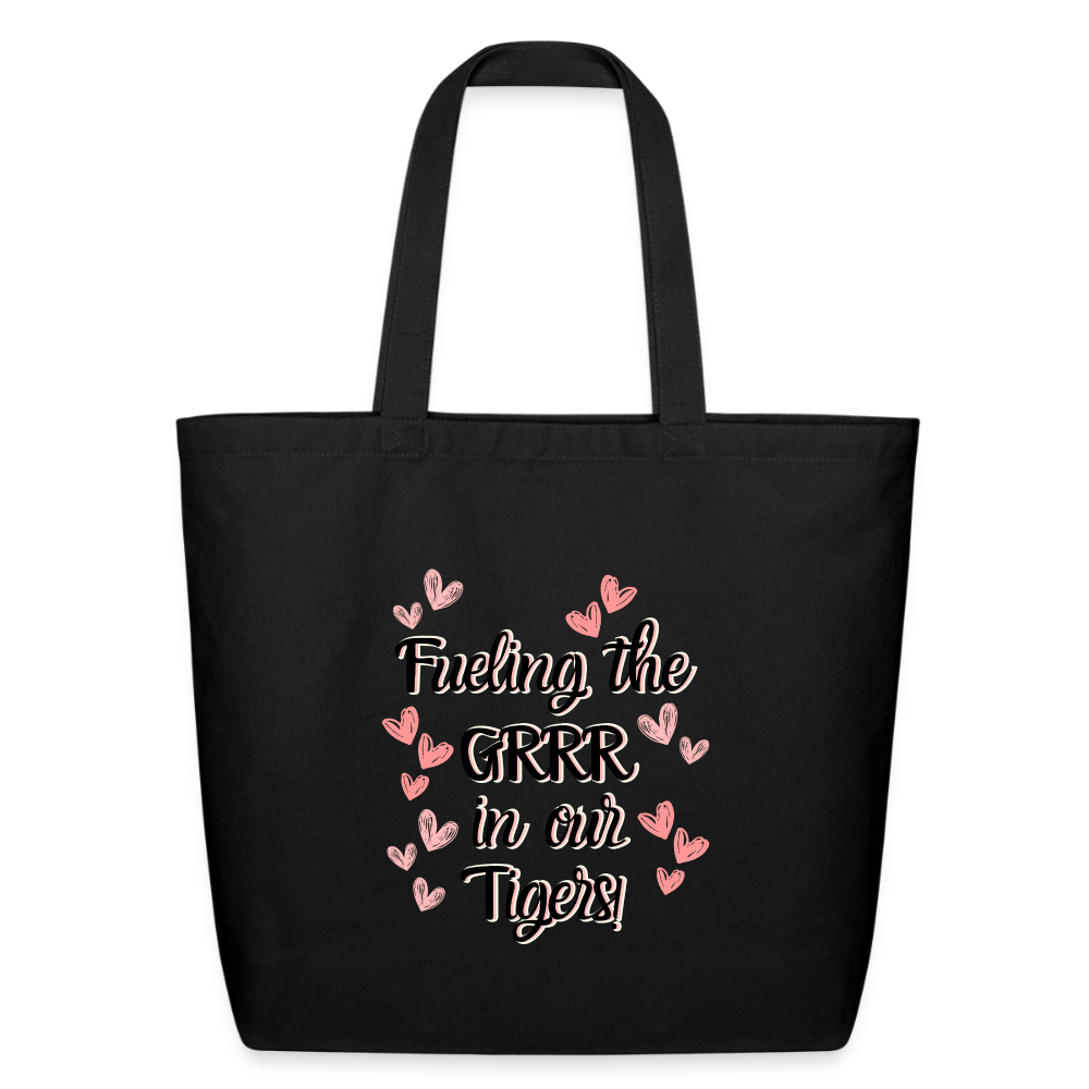 MPHS Fueling the Grr in our Tigers! Eco-Friendly Cotton Tote - black