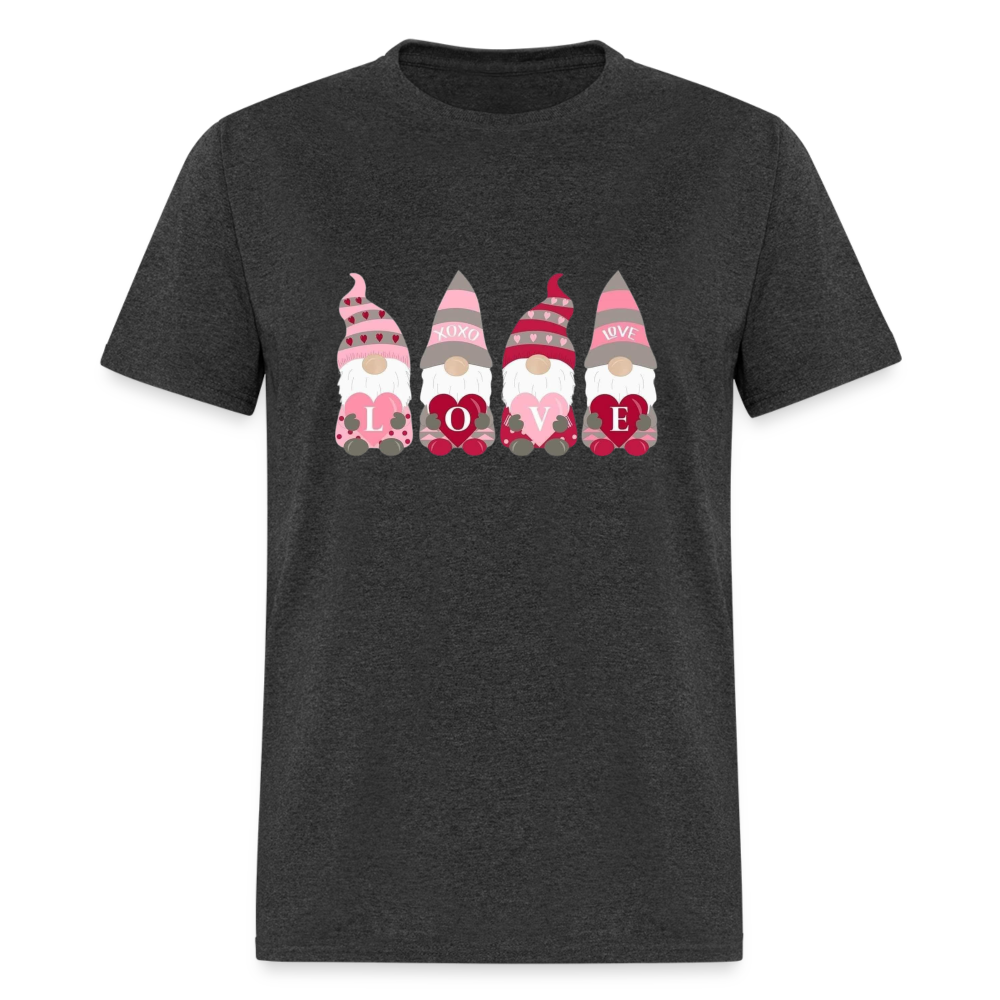 Love Gnomes Unisex Classic T-Shirt - heather black