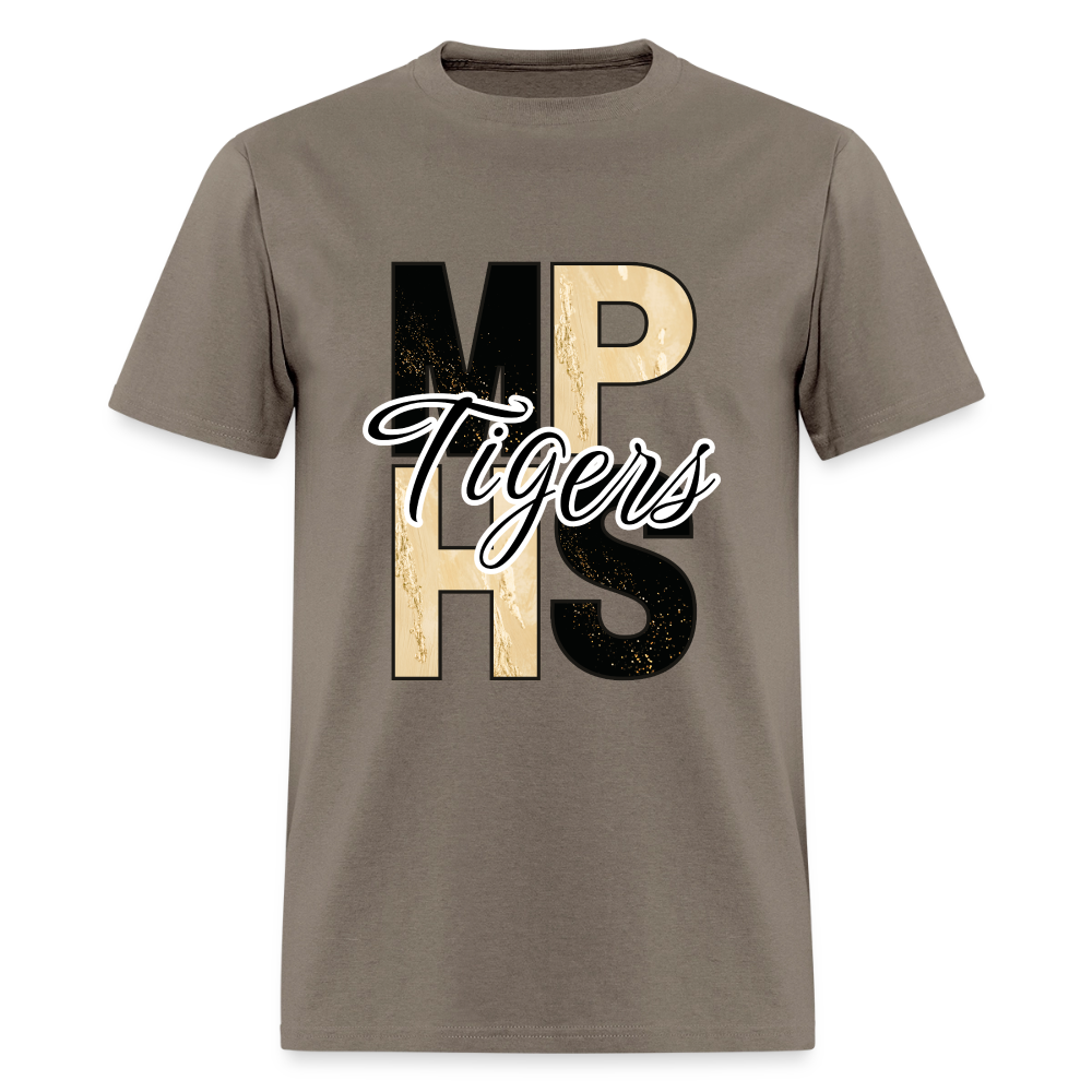 MPHS Block Black and Gold Classic T-Shirt - safari
