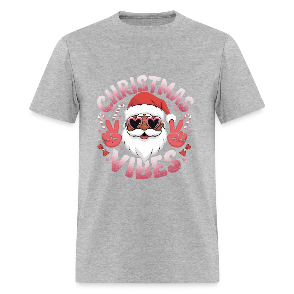 Christmas Vibes Unisex Classic T-Shirt - heather gray