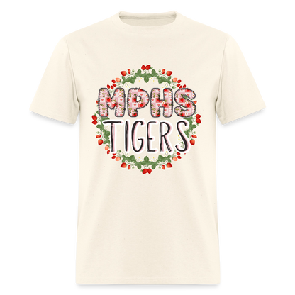 MPHS Berry Special Care in Feeding Our Tigers T-Shirt | GILDAN 5000 - sweet cream heather