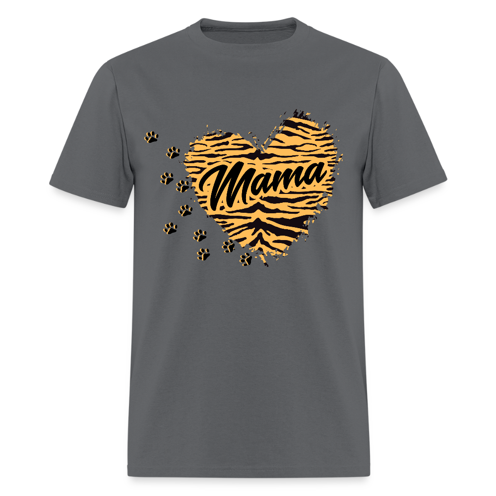 Mama Tiger T-Shirt | GILDAN 5000 - charcoal