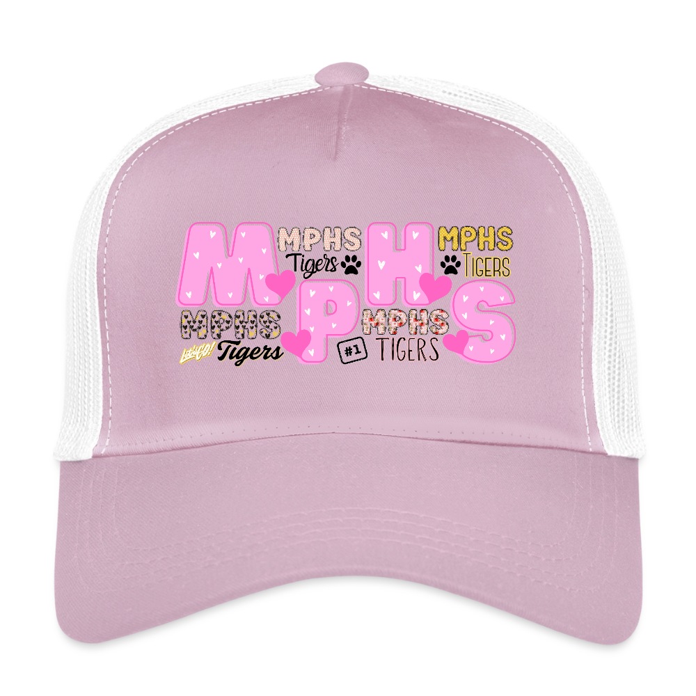 MPHS Eco Trucker Cap - lilac/white 