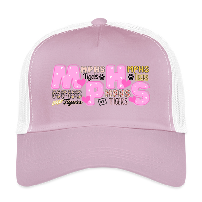 MPHS Eco Trucker Cap - lilac/white 