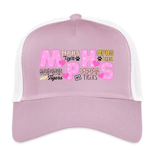 MPHS Eco Trucker Cap - lilac/white 