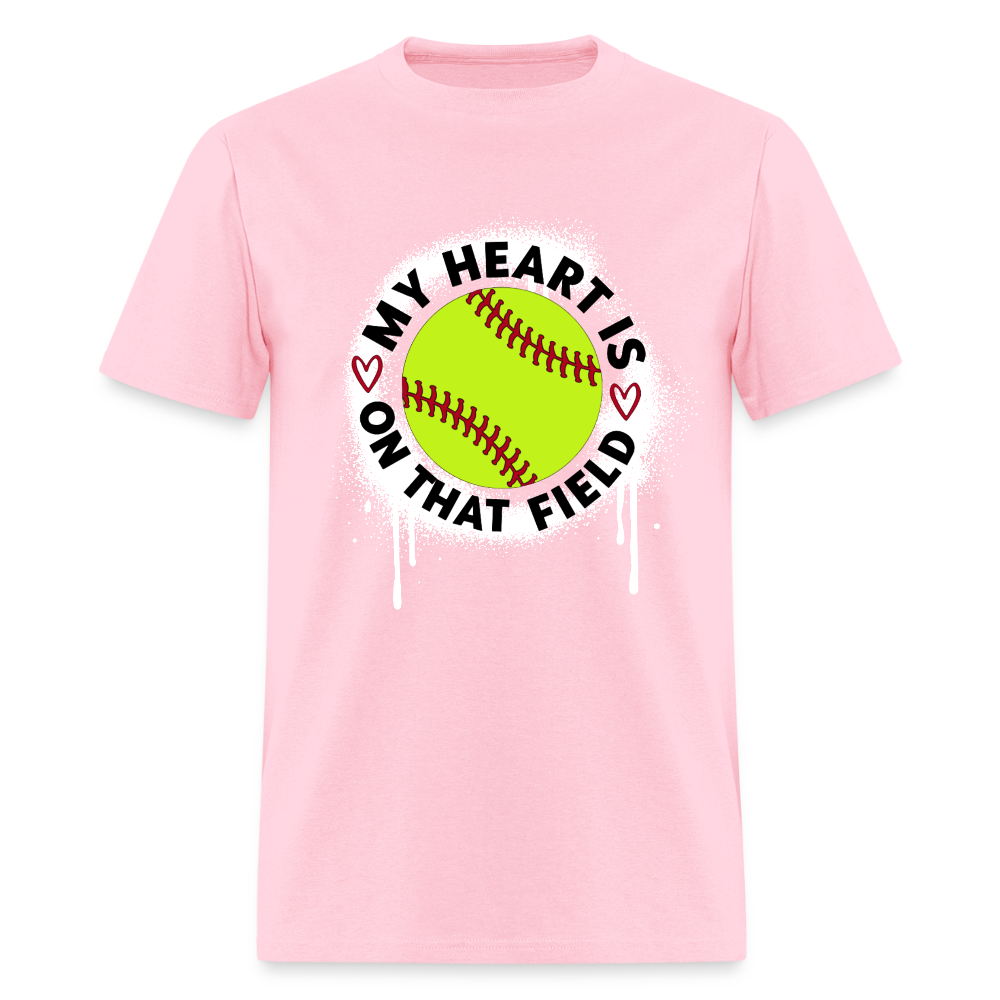 Heart on that field Classic T-Shirt - pink
