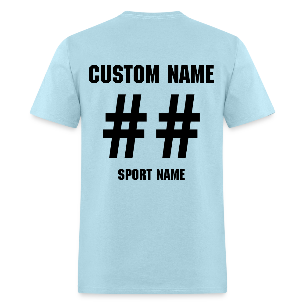 Customizable TVO: Tiger Vibes Only Classic T-Shirt - powder blue