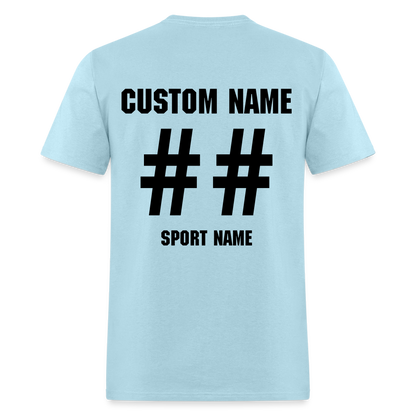 Customizable TVO: Tiger Vibes Only Classic T-Shirt - powder blue