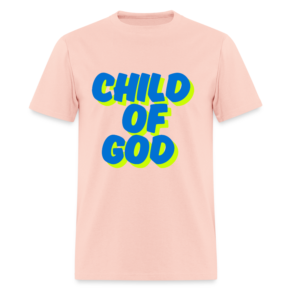 Child of God Neon Unisex Classic T-Shirt - blush pink 