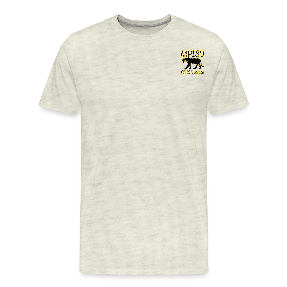 MPISD Brain Food Premium T-Shirt - heather oatmeal
