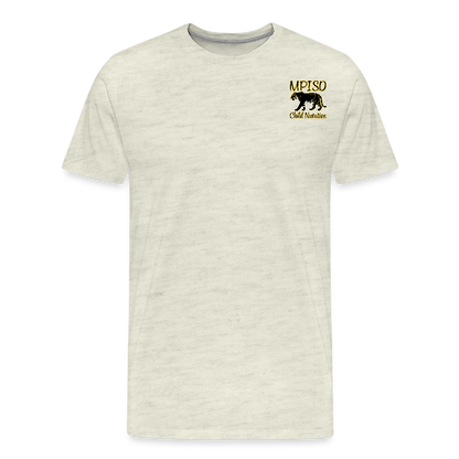 MPISD Brain Food Premium T-Shirt - heather oatmeal