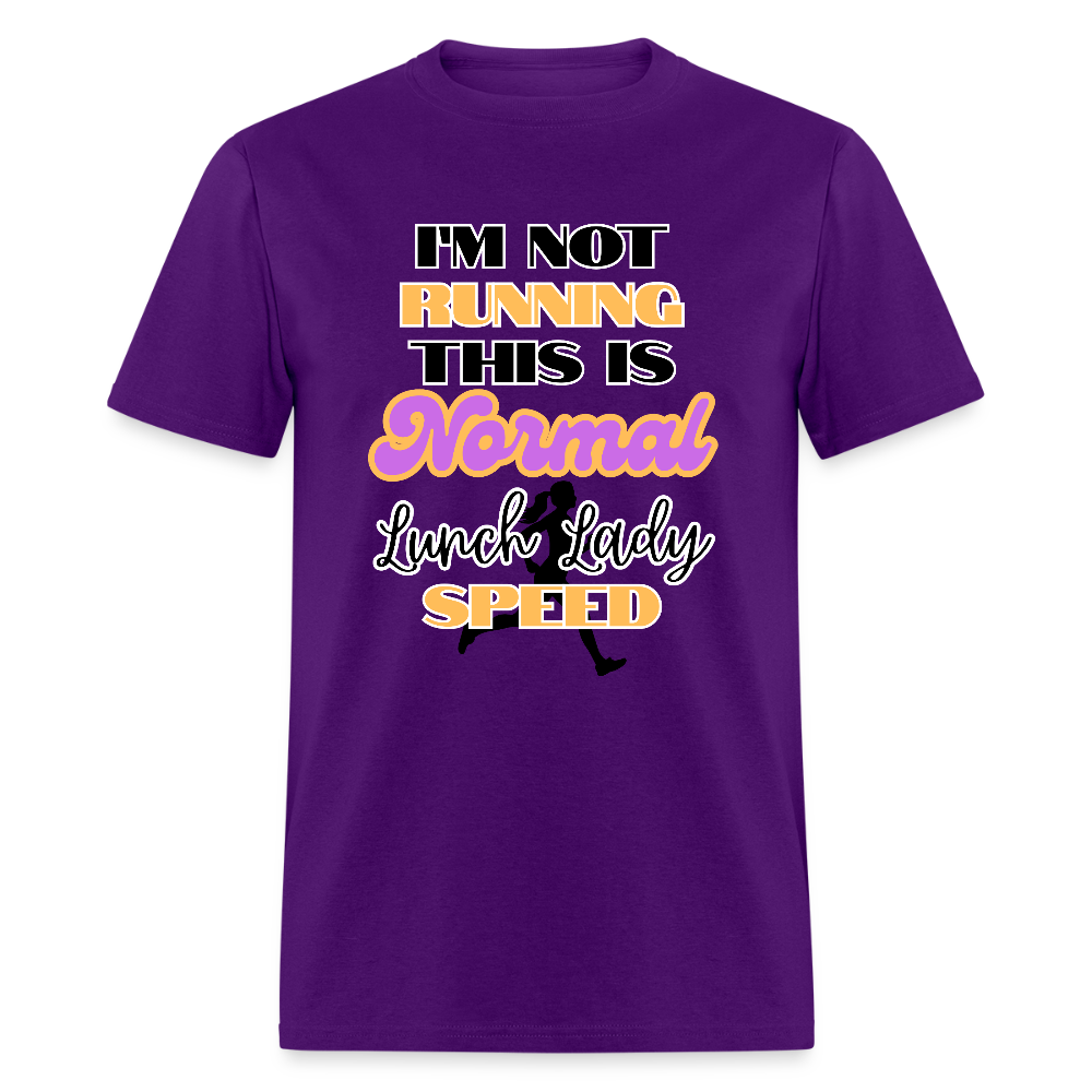Normal Lunch Lady Speed Classic T-Shirt - purple