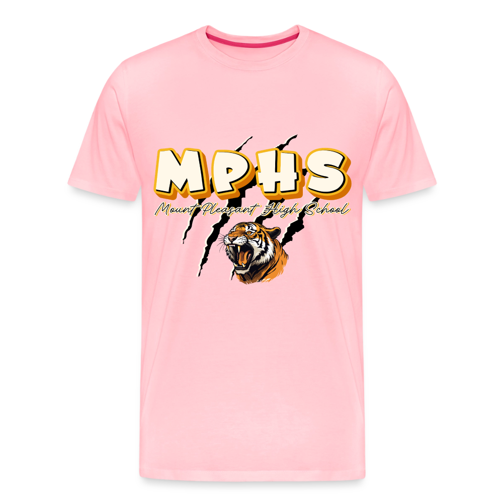 MPHS Tiger Premium Adult T-Shirt - pink
