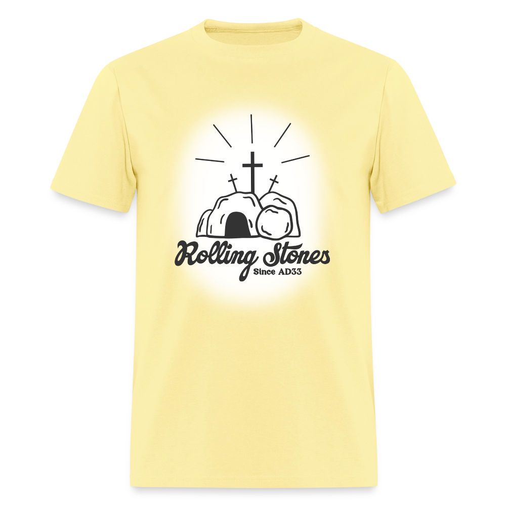 Rolling Stones Since AD33 T-Shirt | GILDAN 5000 - cornsilk