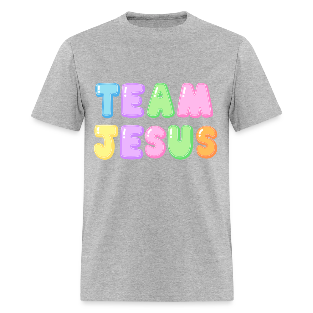 Team Jesus T-Shirt | GILDAN 5000 - heather gray