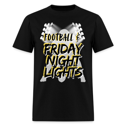 Football & Friday Night Lights T-Shirt | GILDAN 5000 - black