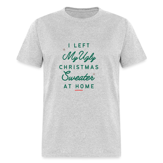 UGLY Christmas Sweater Classic T-Shirt - heather gray