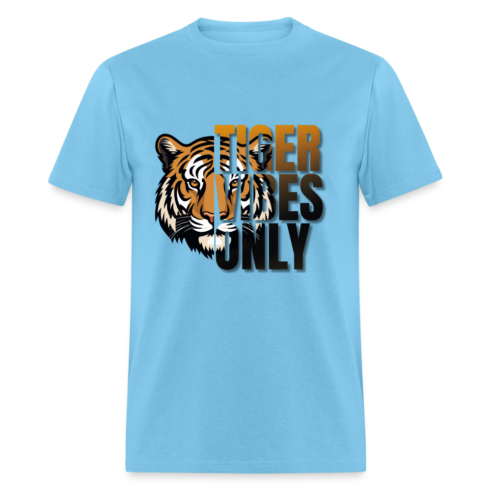 Customizable TVO: Tiger Vibes Only Classic T-Shirt - aquatic blue