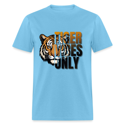 Customizable TVO: Tiger Vibes Only Classic T-Shirt - aquatic blue