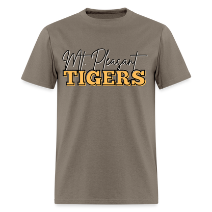 MP Tigers Bleed Black & Gold T-Shirt | GILDAN 5000 - safari
