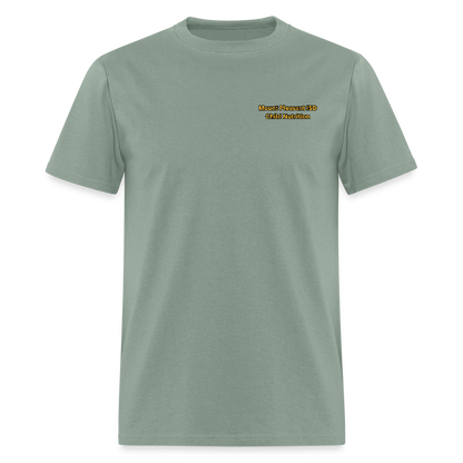 Tiger Vibes Only Black & Gold MPISD Child Nutrition T-Shirt - sage