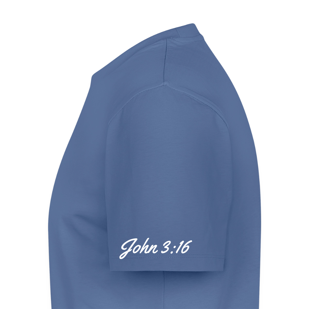 Jesus Gave His Life for Me and You! Premium Adult T-Shirt - stone blue 