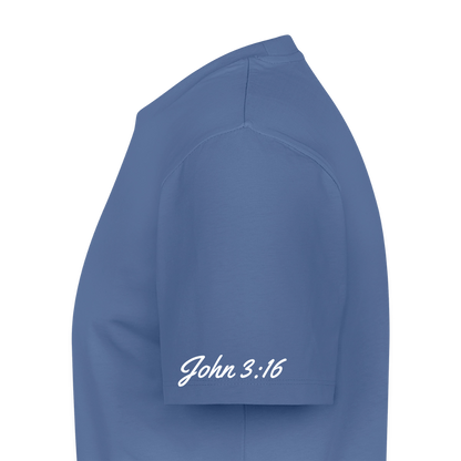 Jesus Gave His Life for Me and You! Premium Adult T-Shirt - stone blue 