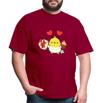 Sweet Chick Unisex Classic T-Shirt - dark red