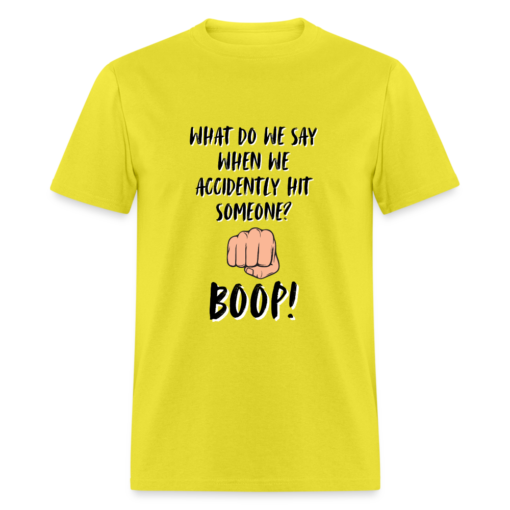 Accidental Boop Classic T-Shirt - yellow