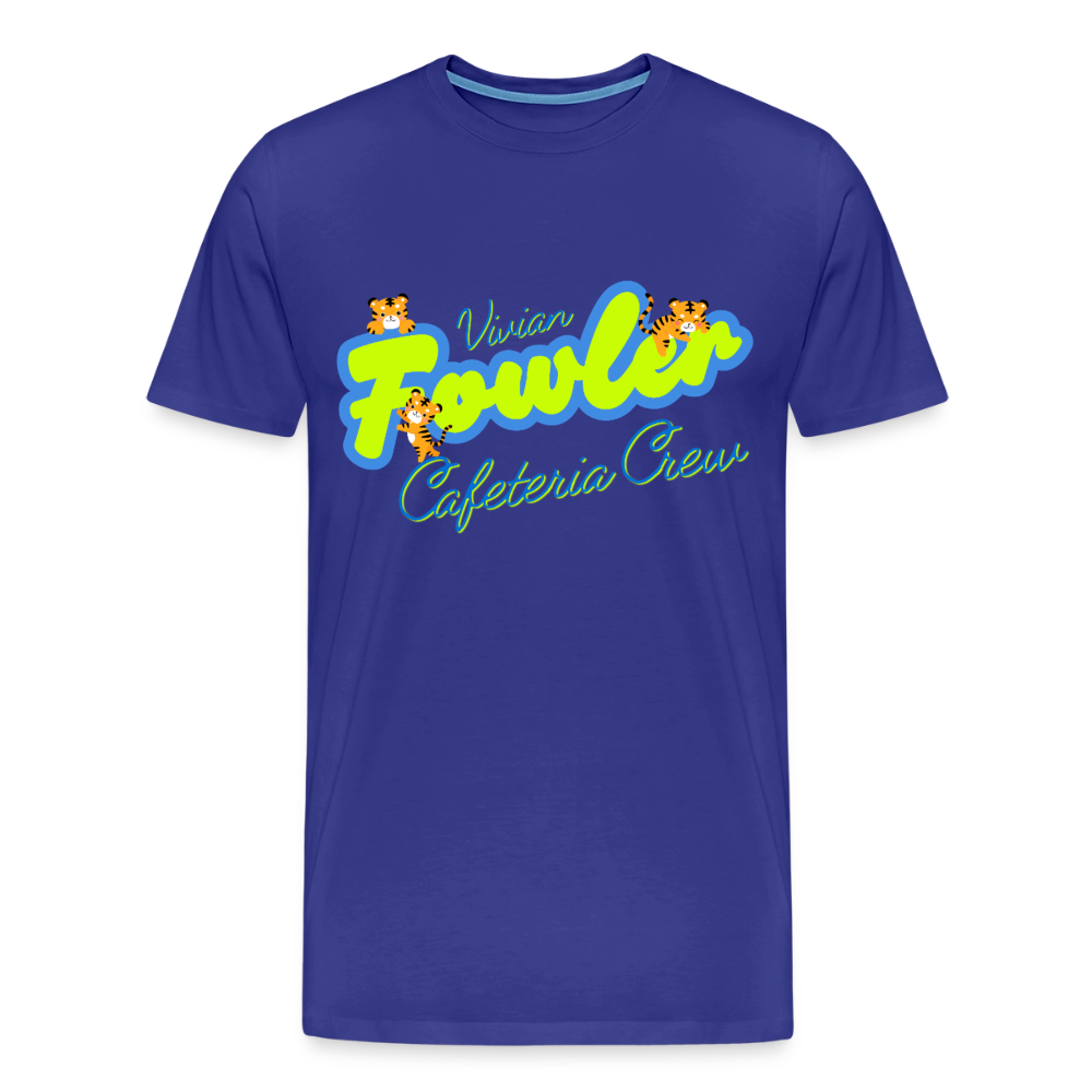 Vivian Fowler Neon Premium Adult T-Shirt - royal blue