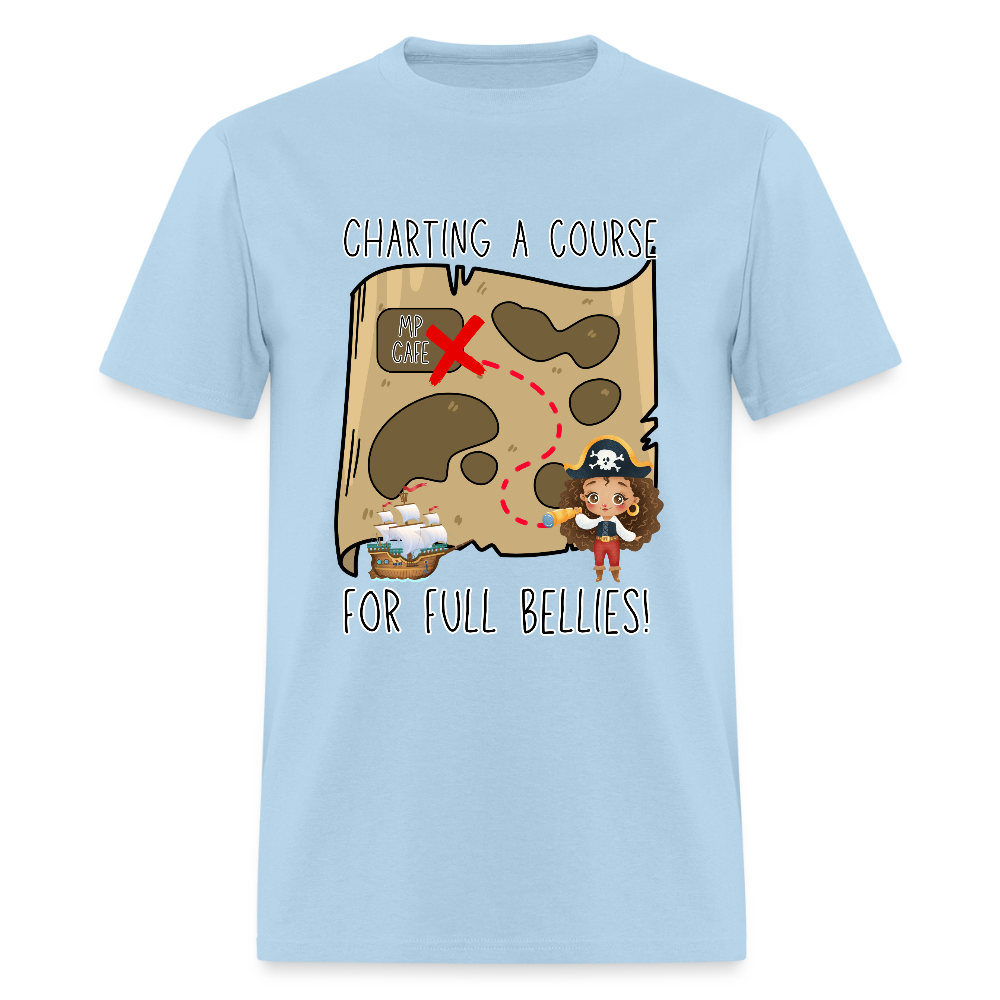 Charting a Course #2 Classic T-Shirt - powder blue
