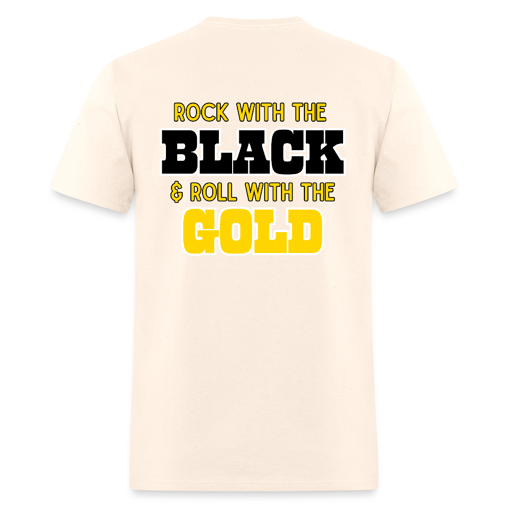 Rock & Roll Cheer T-Shirt | GILDAN 5000 - natural