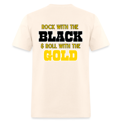 Rock & Roll Cheer T-Shirt | GILDAN 5000 - natural