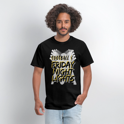 Football & Friday Night Lights T-Shirt | GILDAN 5000 - black